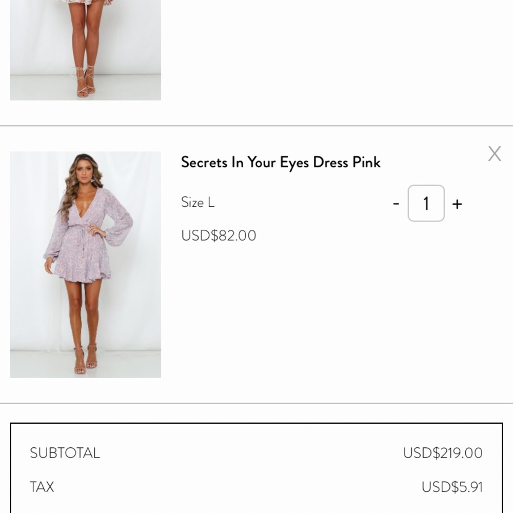 Flowy dress